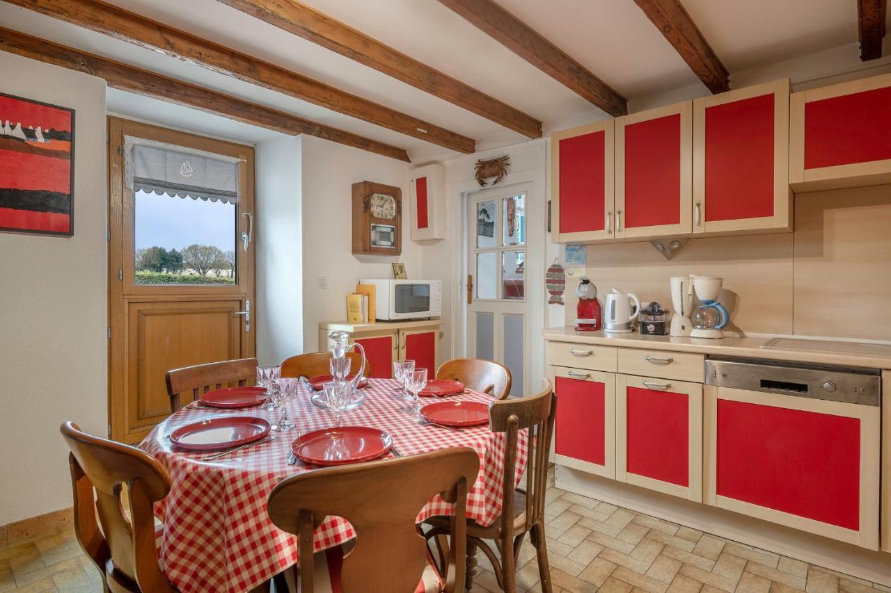Golfe Du Morbihan, Maison De Charme Pour 6 サルゾー エクステリア 写真